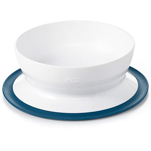 OXO Tot Stick & Stay Suction Bowl - Navy