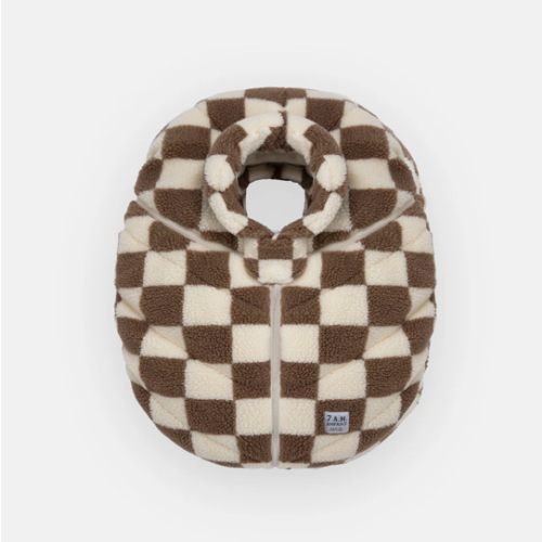 Car Seat Cocoon - Checker Berber