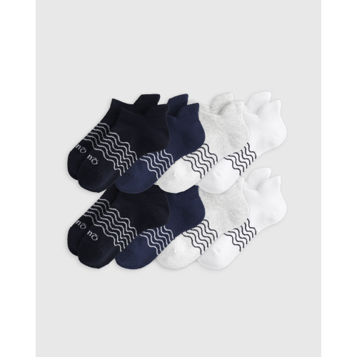 Organic Cotton Ankle Socks 8-Pack