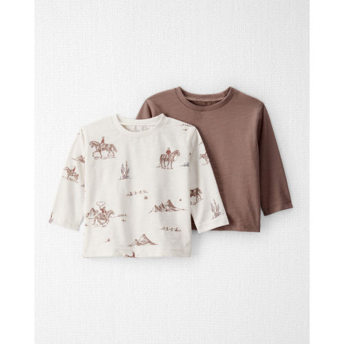 Baby Boy 2-Pack Organic Cotton Tees - Little Planet | Carter's