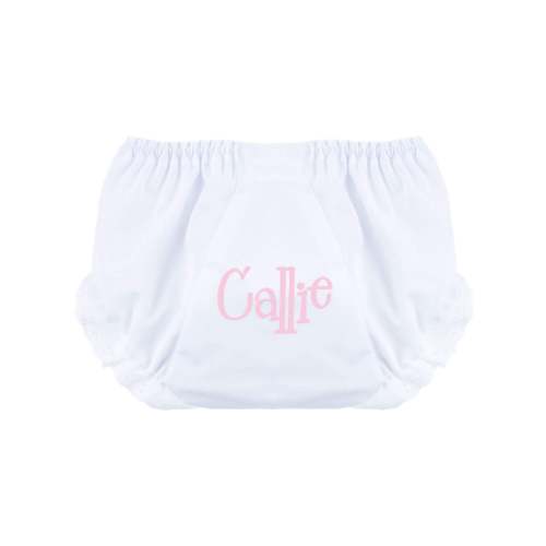 Classic Whimsy White Bloomer - Newborn