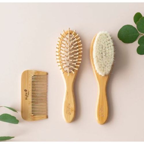 Buy Kyte 3-Piece Baby Brush Set–Soft Gentle Care – The Natural Baby Company