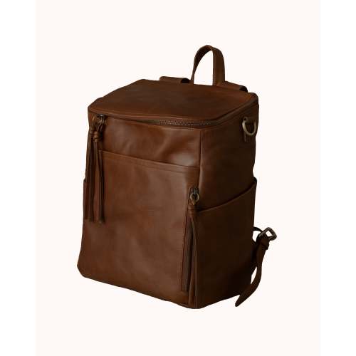Genuine Leather Diaper Bag Backpack - La Mère Original Luxe – AZARIA