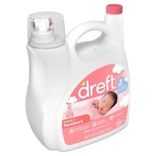 Dreft Stage 1: Newborn Liquid Laundry Detergent