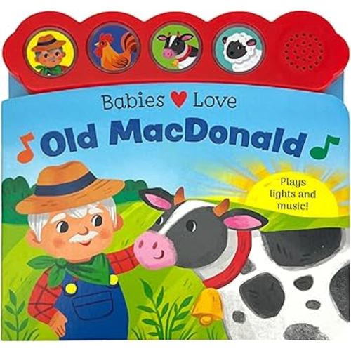 Babies Love Old Macdonald Had a Farm - Light-Up Board Book with Sounds