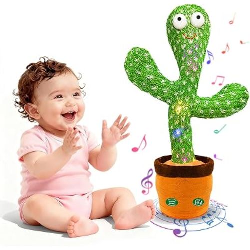 Interactive Dancing Talking Cactus Toy, Repeat What You Say