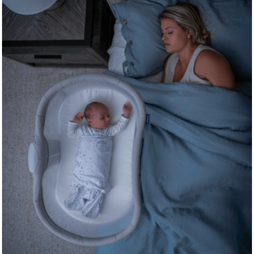 Cream Plushy Dot Velboa Swaddle - Newborn | HALO