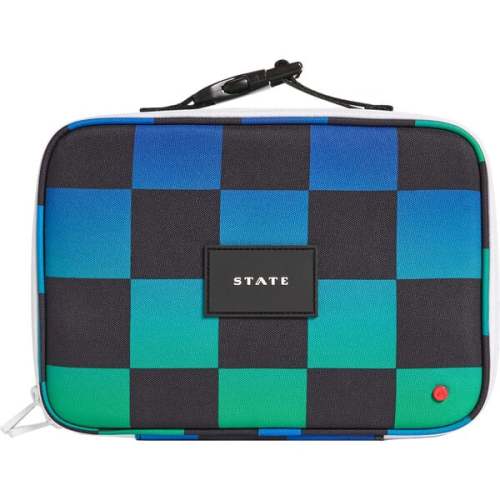 Rodgers Snack Pack, Blue Checkerboard - STATE | Maisonette