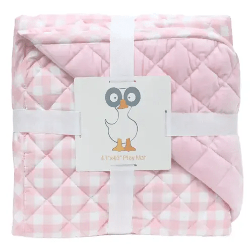 GooseWaddle Super Soft Play Mat - Cotton and Super Soft Quilted (Reve - Goosewaddle® | Newborn Baby Blankets Toys Teethers Bibs & More