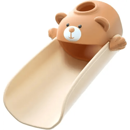 Skyroku Faucet Extender for Toddlers, Sink Extenders with Temperature Sensitive for Kids Hand Washing Sink Faucet Extension,Suitable for Bathroom Sink, Kitchen,Bathtub (Brown)