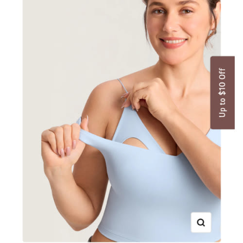 Natrelax® Nursing Crop Tank Top