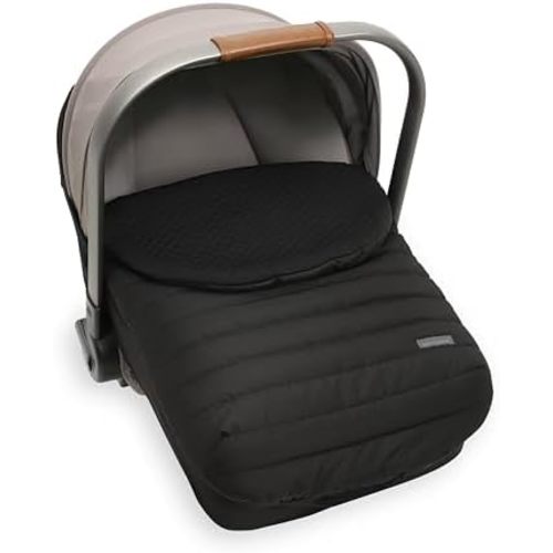Little Unicorn Winter Car Seat Cover | Premium Insulated Fabric | Universal Fit & Easy to Install | Travel Bag Included (Black)