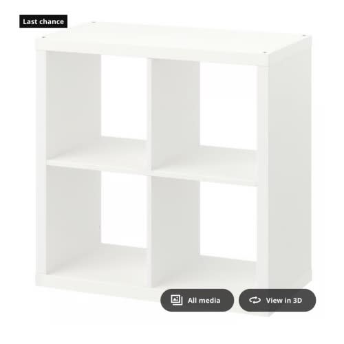 KALLAX Shelf unit, white
