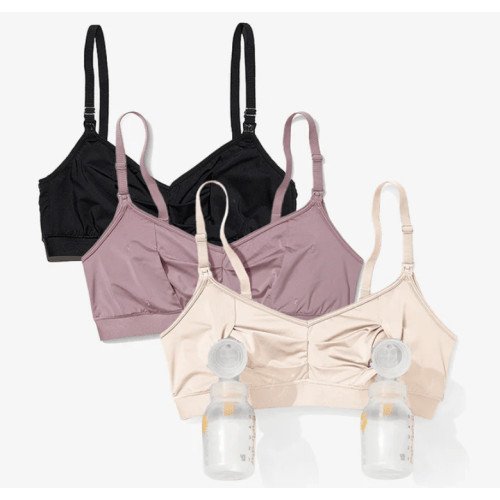 Everything Bra 3-Pack | Soft, Stretchy Maternity & Nursing Bras by Bodily