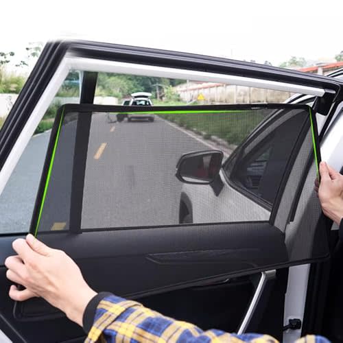 Magnetic Car Window Sun Shade for Toyota RAV4 XA50 (2020-2024) Rear Passenger Privacy Side Window Sunshades for RAV4 Accessories