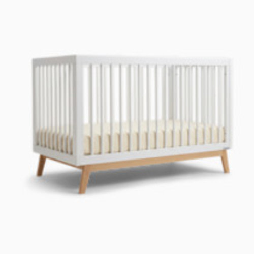 dadada Soho 3-in-1 Convertible Crib - White/Natural