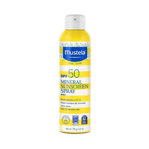 Mustela Mineral Baby Sunscreen Spray - SPF 50 - 6 oz