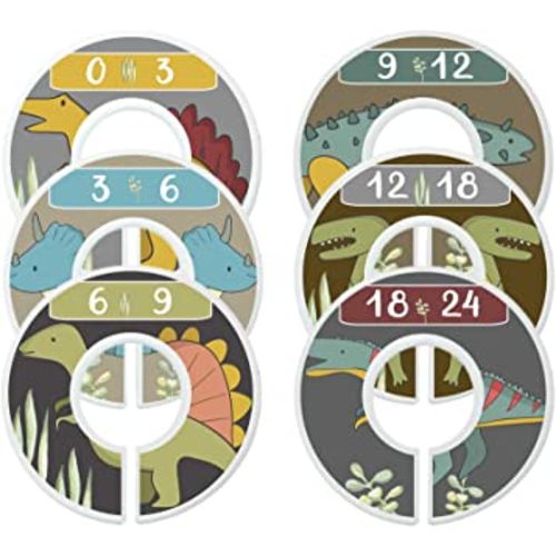Baby Boy Clothes Dividers Nursery Closet Dividers Dinosaurs