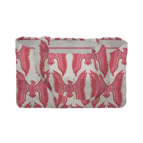 Chase Firebird Sand / Fuchsia Quilted Tote