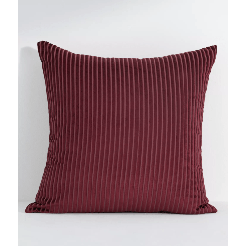 Fiora Ribbed Velvet Pillow | Anthropologie