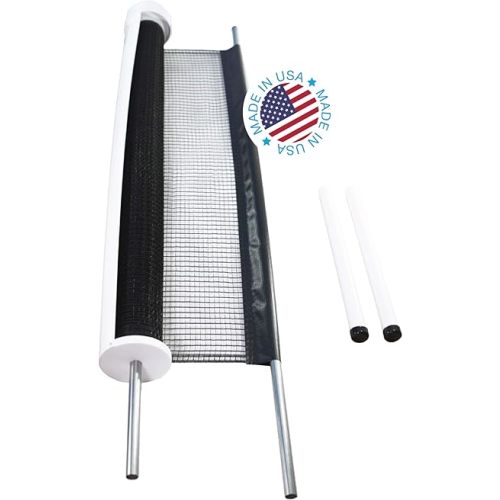 Kidkusion Retractable Driveway Guard, Black, 18' | Driveway Safety; Outdoor; Barrier; Adjustable