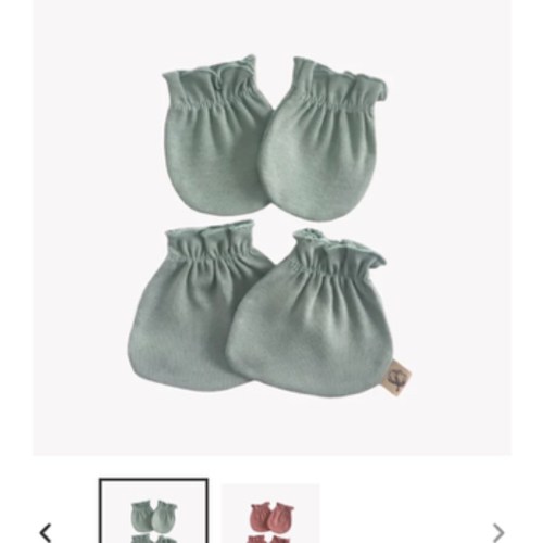 Cotton Cub Organic Mitten & Bootie Set