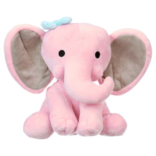 Bedtime Originals Twinkle Toes Pink Elephant Plush - 10” Hazel
