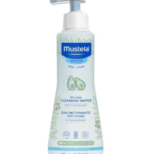 Mustela No-Rinse Micellar Cleansing Water for Babies - Made with Natural Avocado Perseose & Aloe Vera - Safely Cleans Baby's Face, Hands & Diaper Area - 1 or 2-Pack - Various Sizes