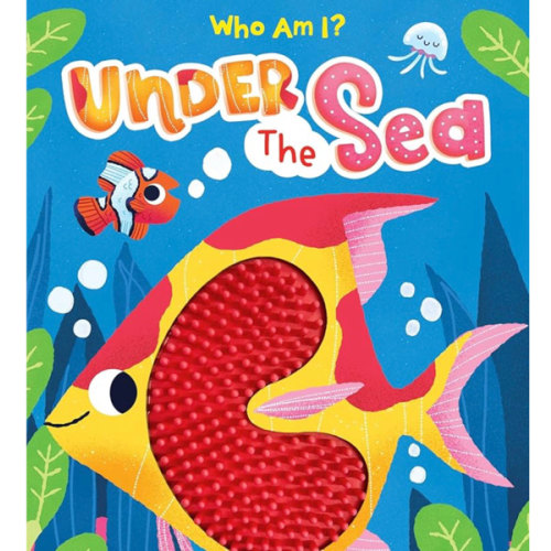 Under the Sea - Silicone Touch and Feel Board Book - Sensory Board Book (Touch & Feel Sensory Board Books for Baby & Toddler Time)