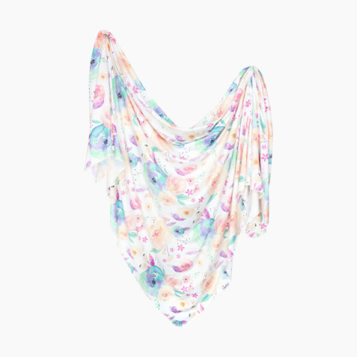 Copper Pearl Printed Swaddle Blanket - Bloom