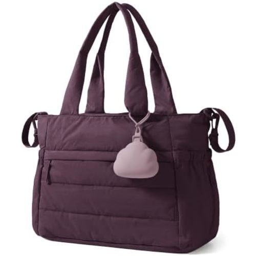 BAGSMART Diaper Bag Tote, Hospital Bag for Labor Delivery Travel Baby Tote