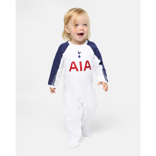 Spurs Baby 25/26 Home Kit Sleepsuit