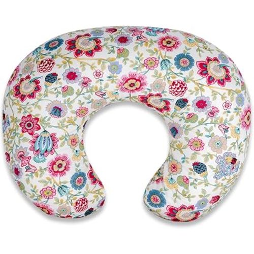 Nursing Pillow - Breastfeeding Pillow with Breathable Filling & Removable Cover, Ergonomic Support for Breastfeeding & Bottle (Cosmos,0-12 Months)