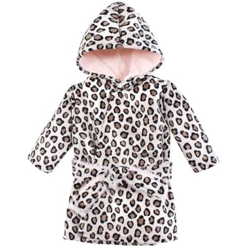 Hudson Baby Unisex BabyMink with Faux Fur Lining Pool and Beach Robe Cover-ups