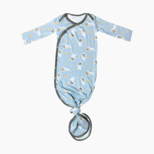 Copper Pearl Printed Knotted Gown - Neil, 0-4 M