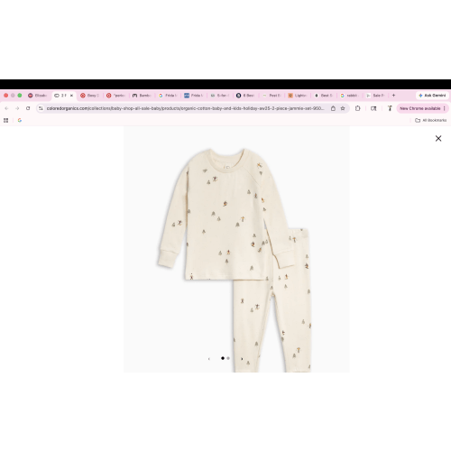 2 Piece Long Sleeve Jammie Set