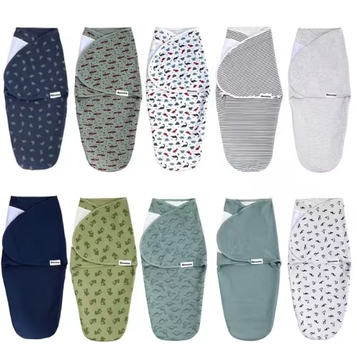 adjustable swaddle blanket zipper soft comfortable wrap 0 3 - Temu Canada