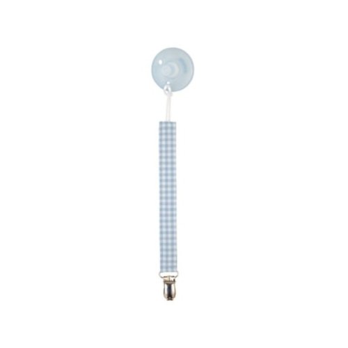Parker Paci Clip Blue Grand Gasparilla Gingham - Mini Macarons Boutique