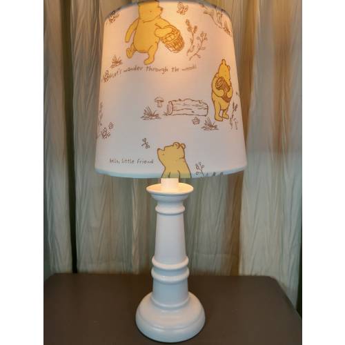 Winnie the Pooh Nursery/accent lamp, Pooh baby lamp, Pooh sweet things Woodland lamp, baby boy girl gift, Winnie the Pooh child lamp