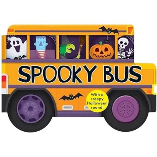 Spooky Bus: with a Creepy Halloween Sound (Shaped Board Books)