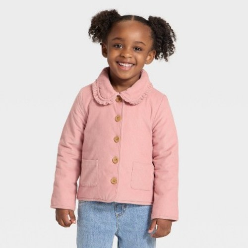 OshKosh B'gosh Toddler Girls' Corduroy Jacket - Pink 12M