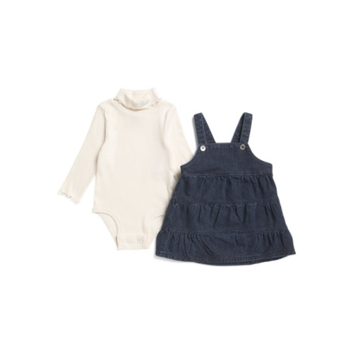 Infant Girls 2pc Top And Jumper Set | Girls' Dresses | T.J.Maxx