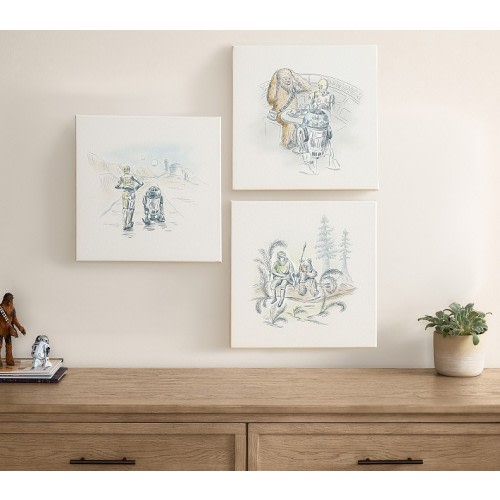 Star Wars™ Nursery Art, Set of 3 (12"x 12")