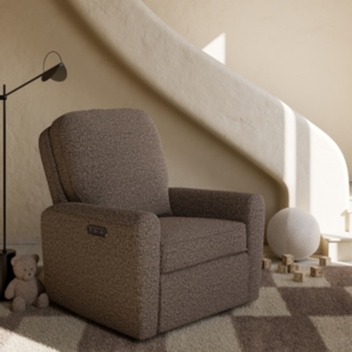 Storkcraft Amalfi Deluxe Power Swivel Glider Recliner