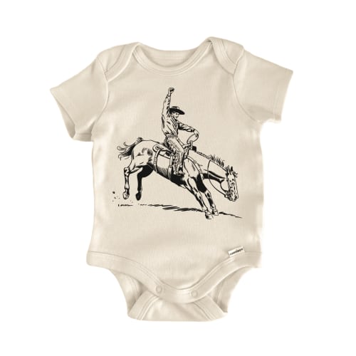 Cowboy Western Vintage - Baby Bodysuit