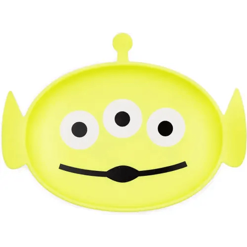 Bumkins Disney Toddler and Baby Suction Plate, Grip Dish for Babies and Kids, Baby Led Weaning, Feeding Supplies, Sticks to Tables and Highchairs, Platinum Silicone, for Children 6 Months, Toy Story