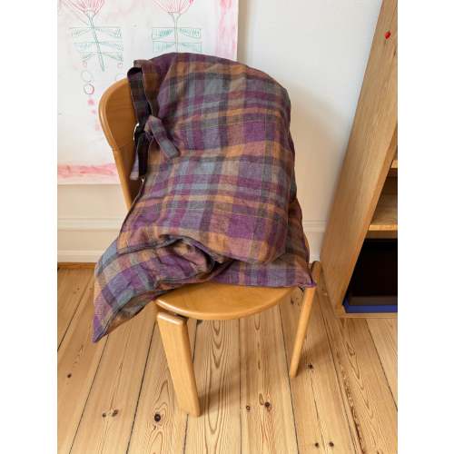 Checkered baby bedding