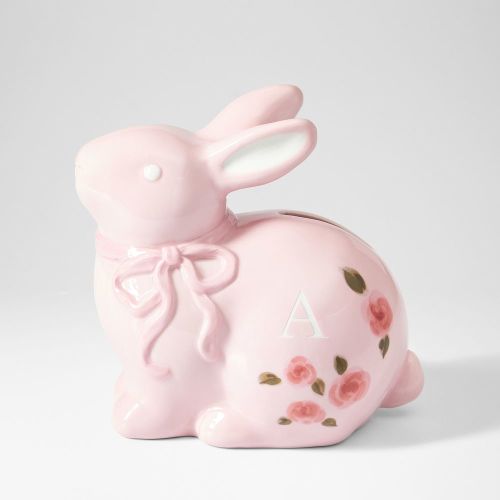Hand Painted Ceramic Coin Bank