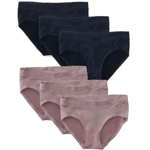 Ingrid & Isabel Maternity Seamless Underwear Bundle 6 Pack, Size: medium