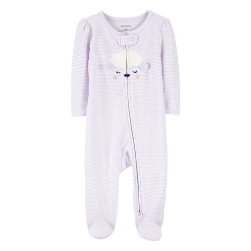 Baby Girl Carter's Lamb 2-Way Zipper Sleep and Play Pajamas